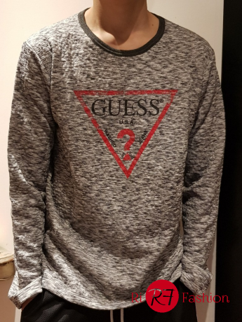 Maglia Xl Guess Grigio Melange