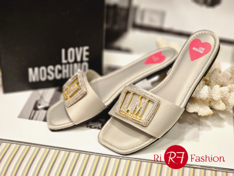 Ciabatta 36 Love Moschino Logo